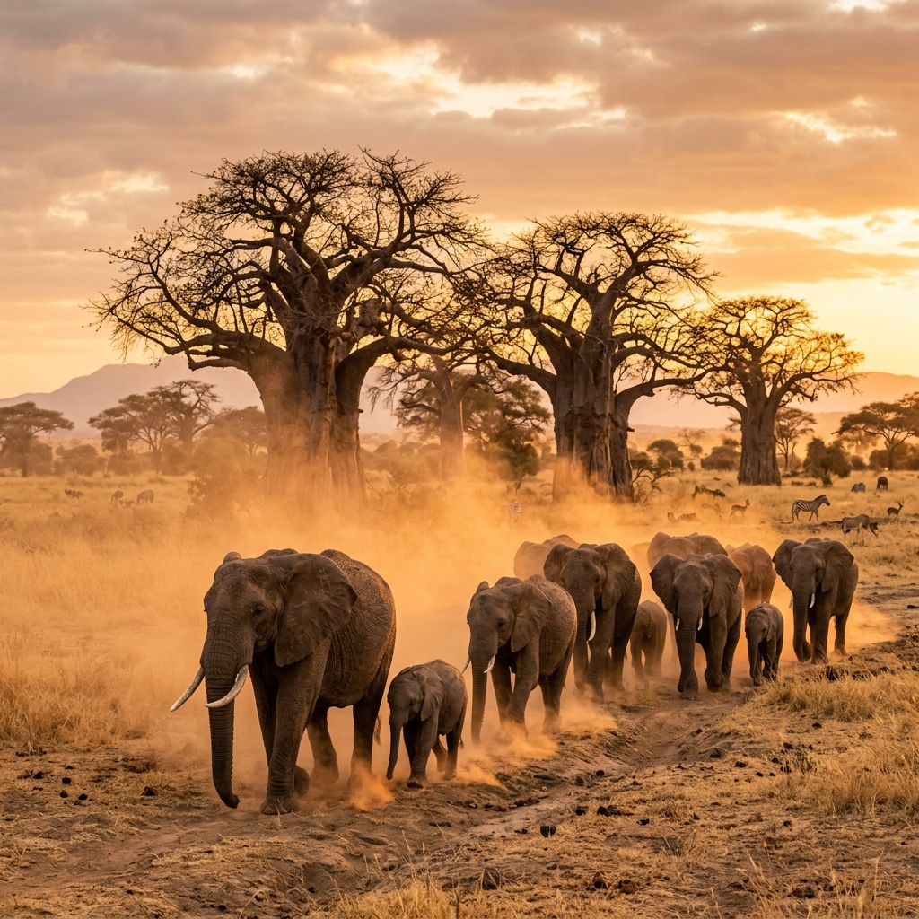 4 Days Tarangire, Serengeti &amp; Ngorongoro